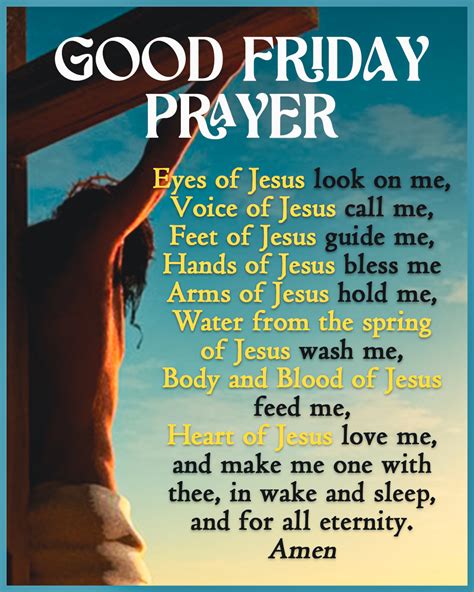traditional catholic prayer for good friday